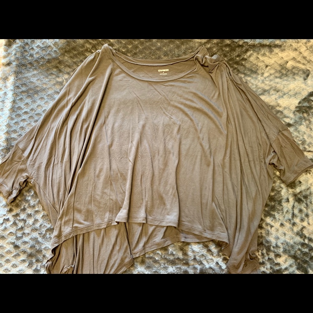 Express Drapey Dolman Shirt